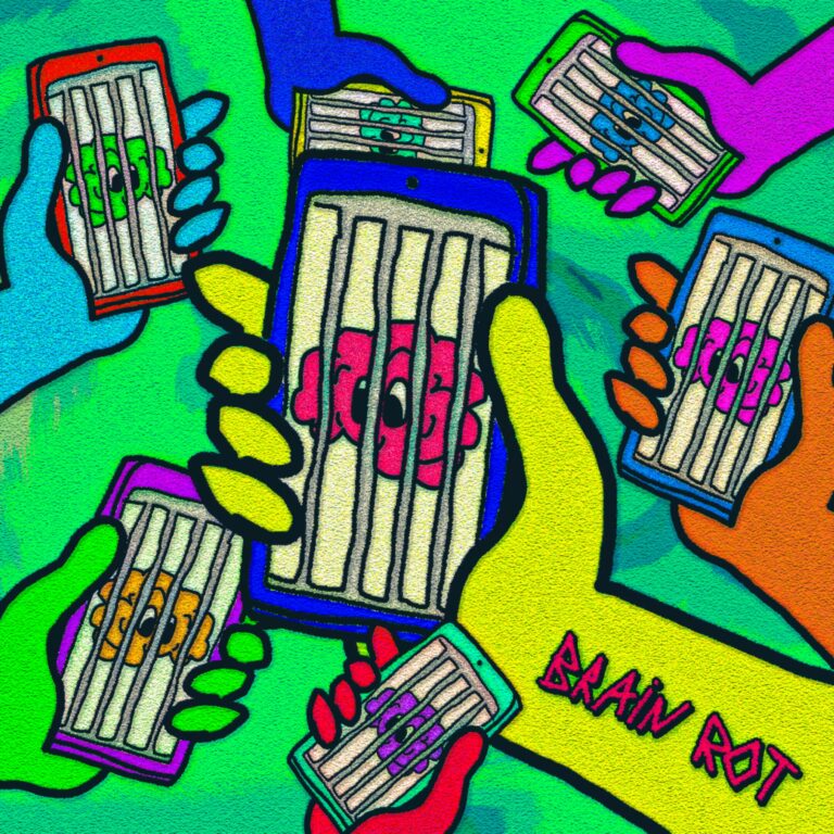 Capa — Brain Rot, Rafa Difere