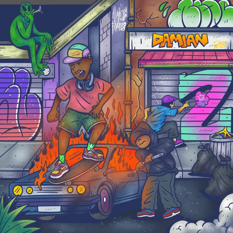 Capa — Construção, DAMIAN
